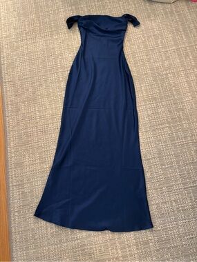 Beginning Boutique | Dresses | Beginning Boutique Inara Blue Ruffle Maxi  Dress Us 4 Nwt | Poshmark